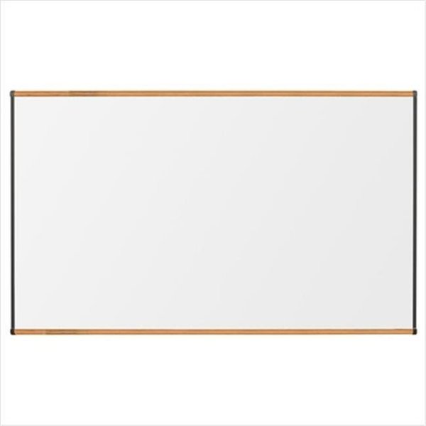 Best-Rite Mfg. Best Rite 202OG-02 4 ft. H x 6 ft. W Porcelain Steel Markerboard with Origin Trim - Oak 202OG-02